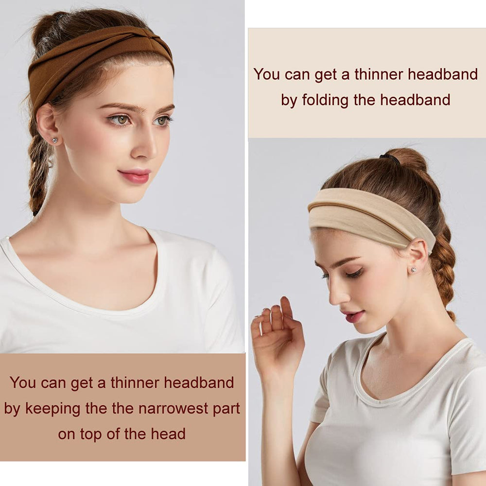 YONUF headbands for women, provides warmth for ears in cold weather.
