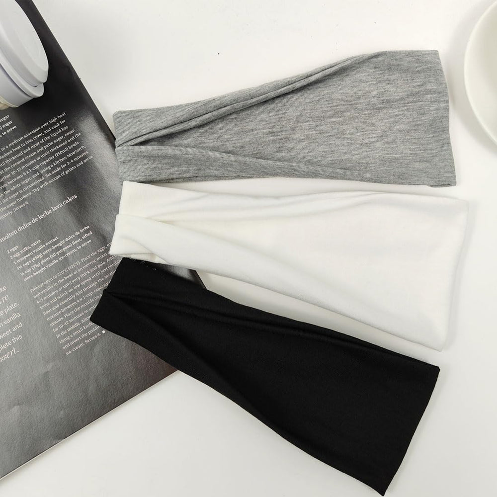 YONUF low-temp machine wash headbands stay soft after repeated washing.
