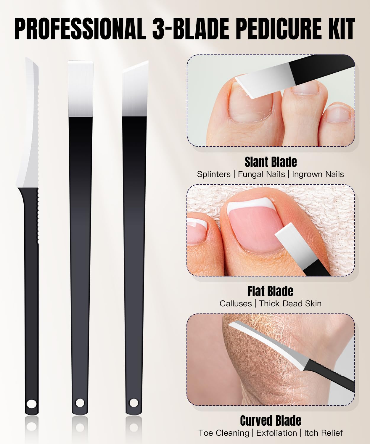 YOOGLOW home pedicure set in a case simplifies organized nail care