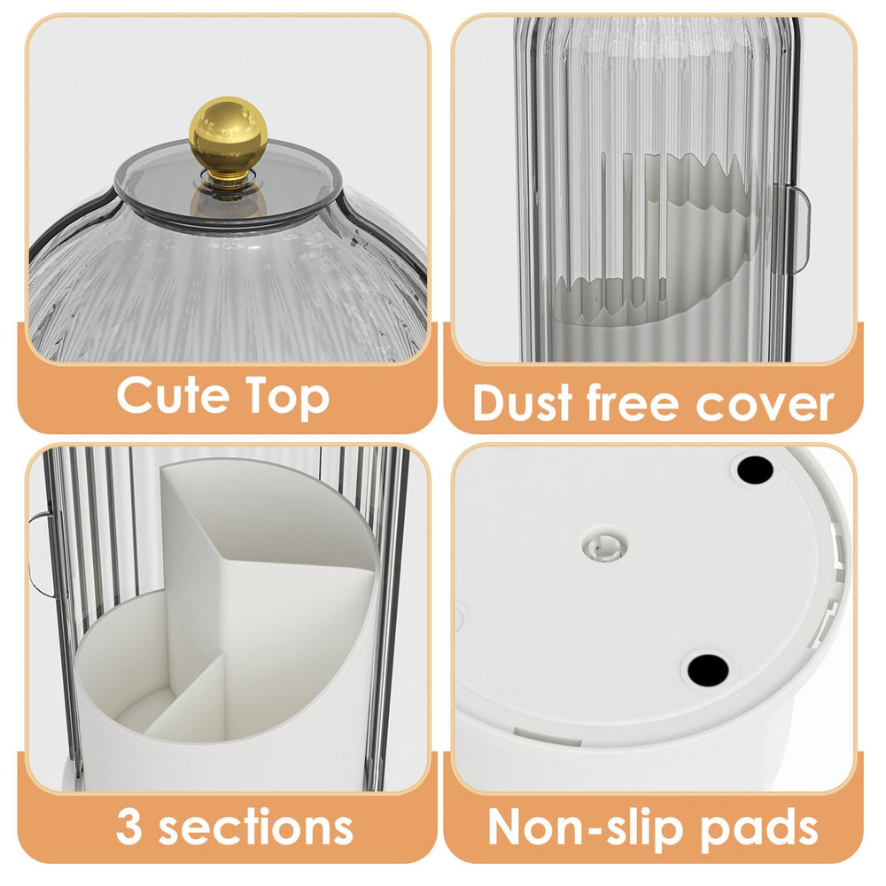 YOOLENS included feet pads protect surfaces and keep the organizer stable.