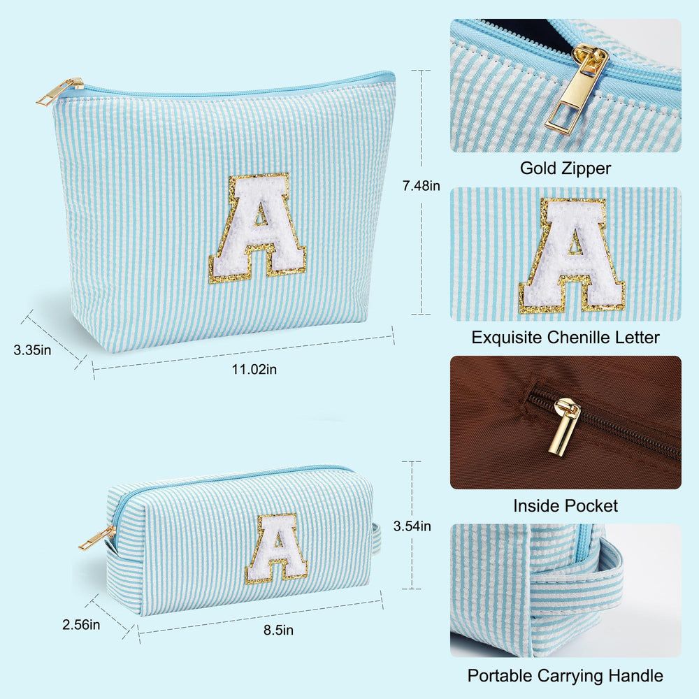YOOLIFE makeup bag with initial customization highlights gift-ready personalization