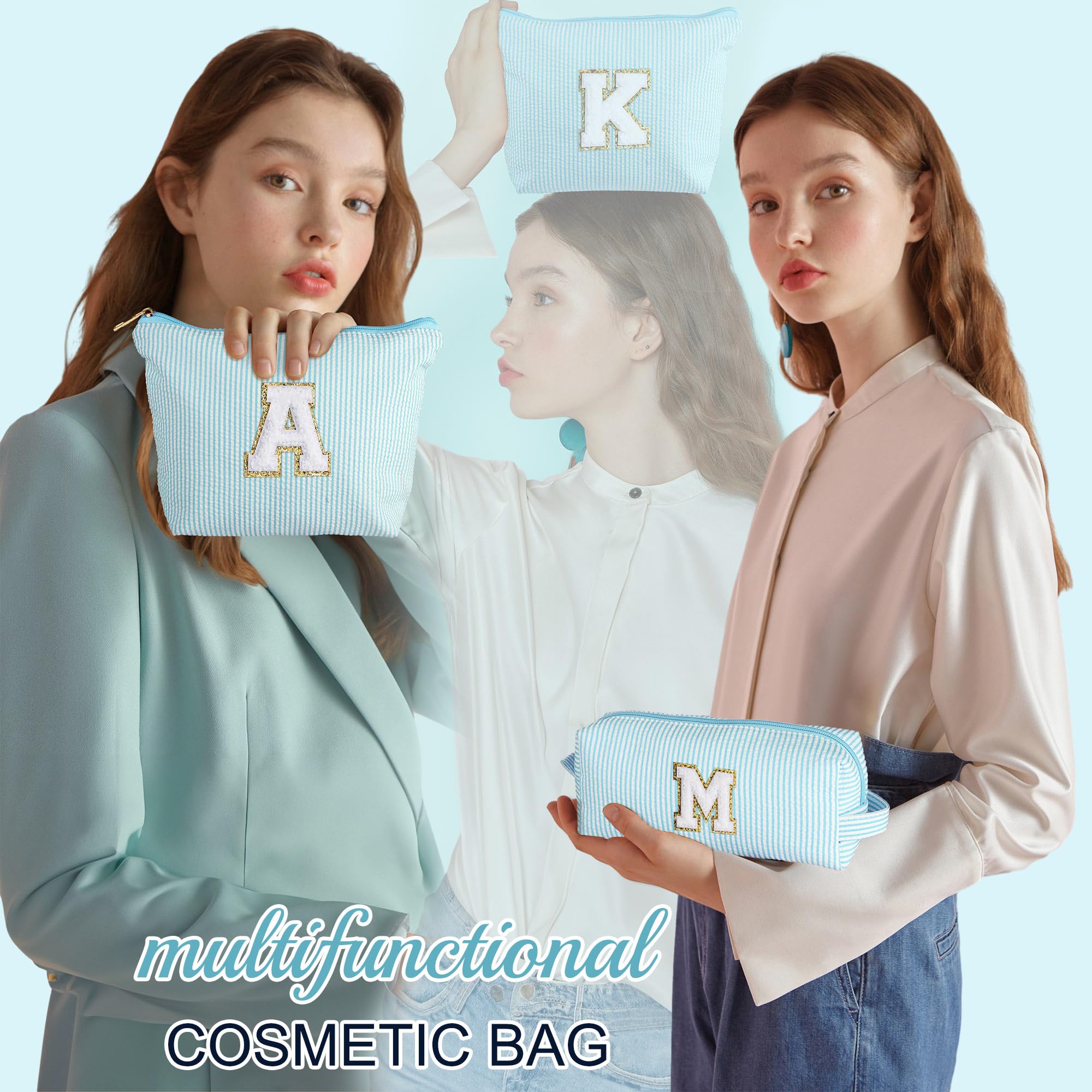 YOOLIFE compact makeup bag with portable size for on-the-go use