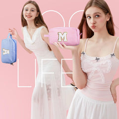 YOOLIFE daily-use makeup bag with multiple compartments for tidy cosmetics