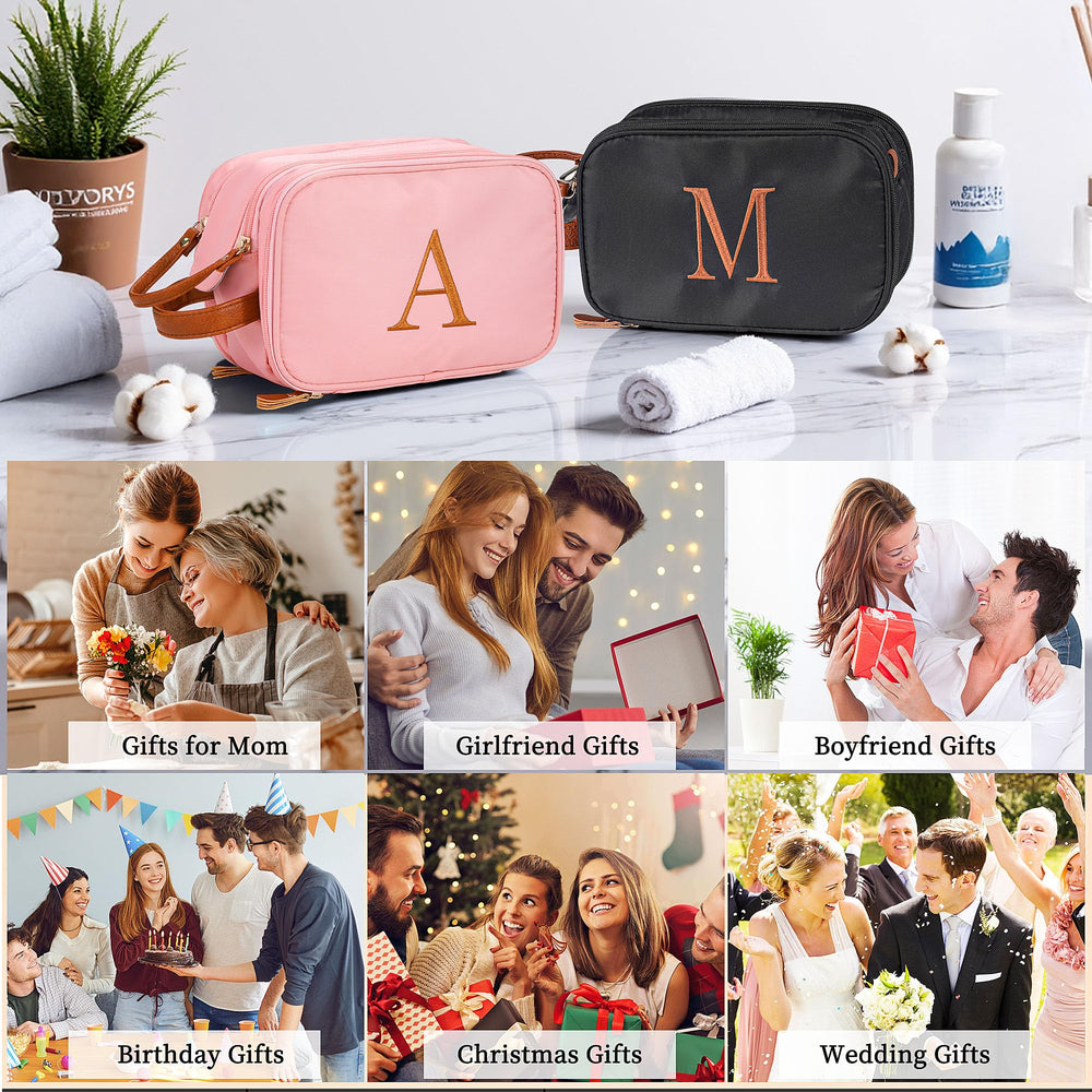 YOOLIFE Initial Black travel use shown on a suitcase for on-the-go organization