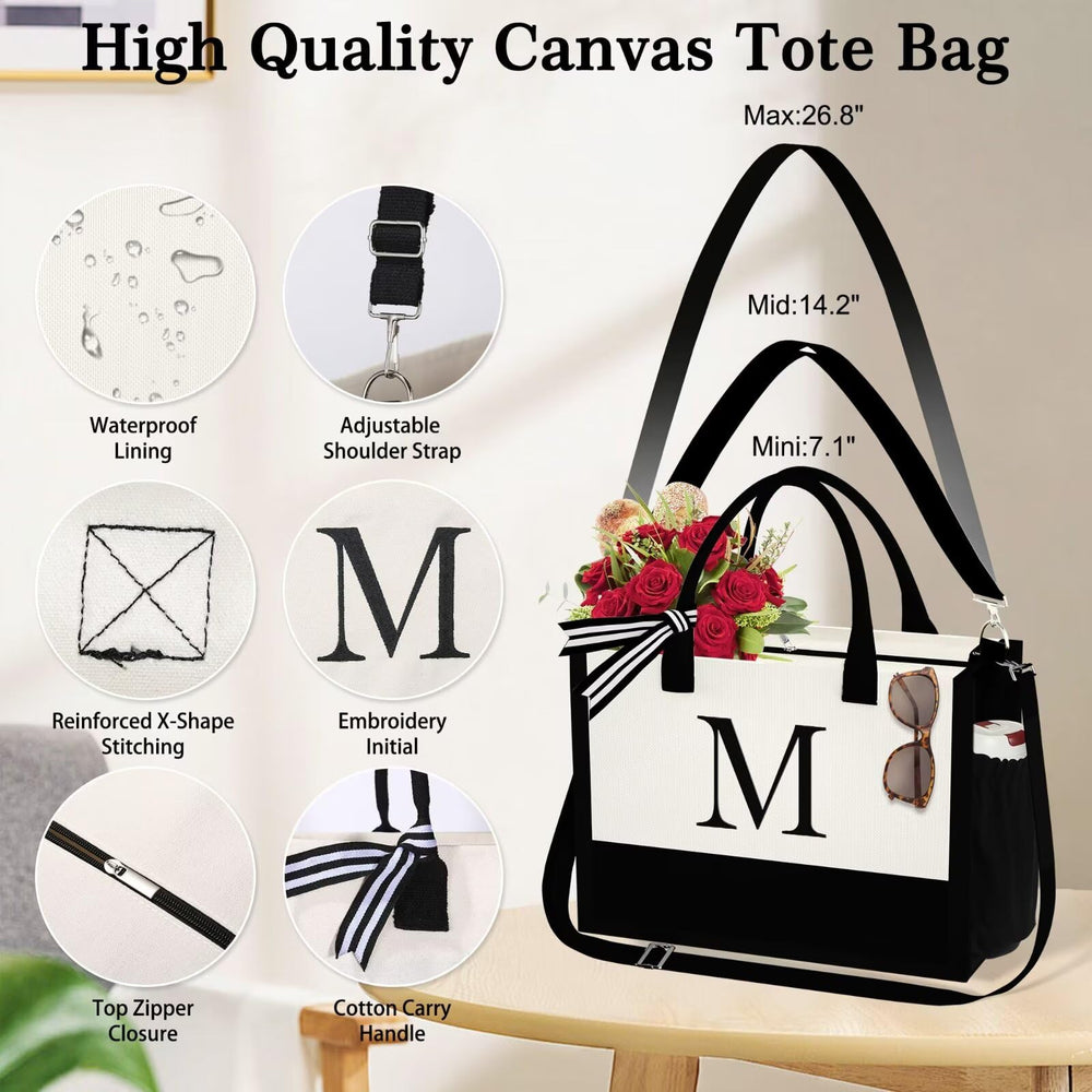 YOOLIFE durable canvas tote stitching highlights long-lasting everyday usability