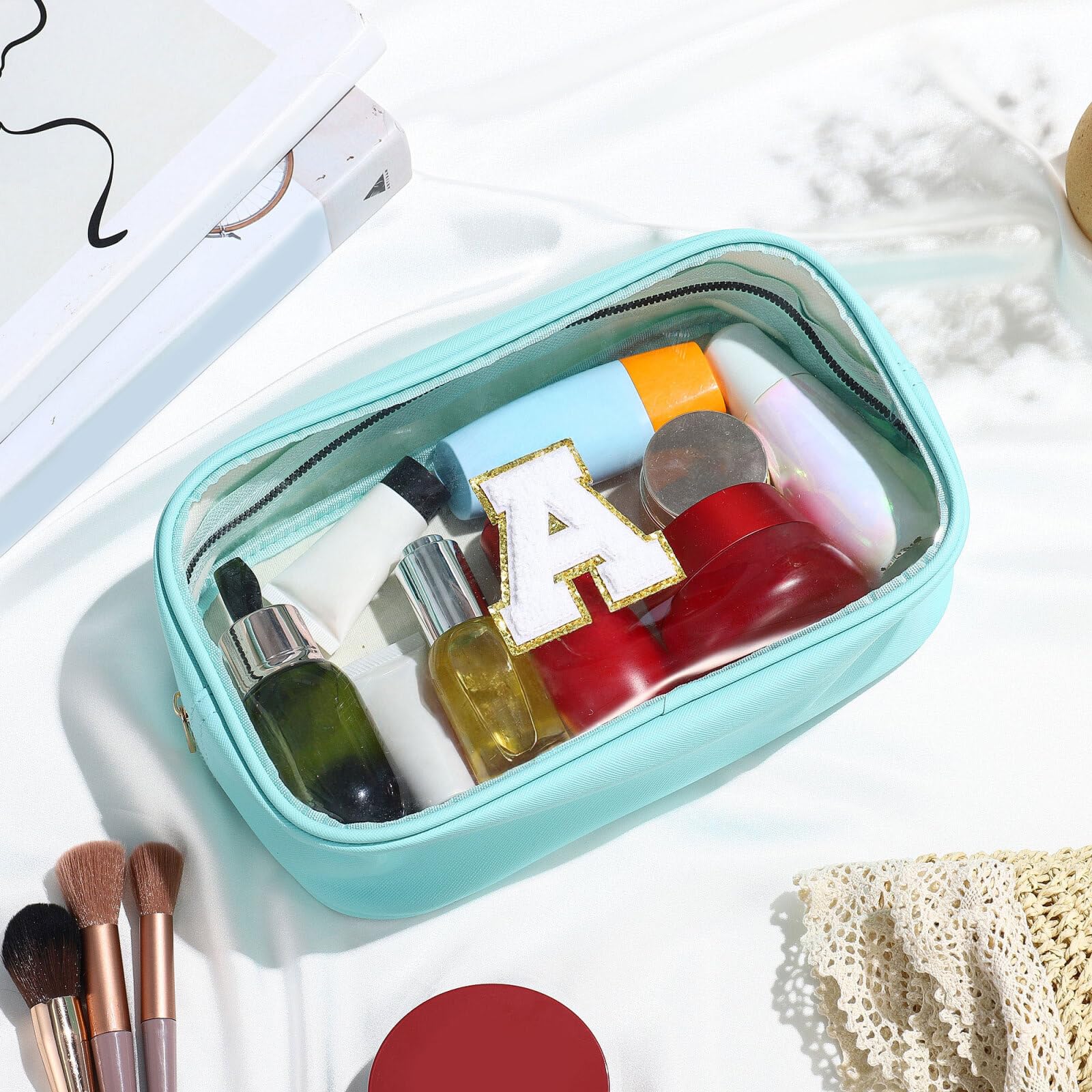 YOOLIFE Initial Make Up Bag easy-clean surface for quick maintenance