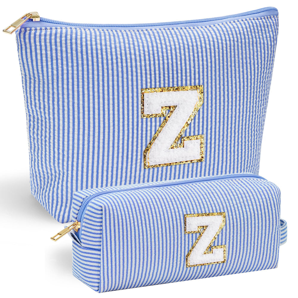 YOOLIFE makeup bag front stitch initials for personalized style.