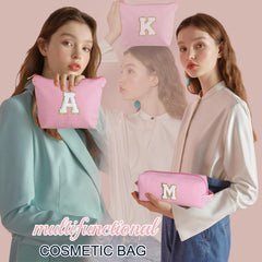 YOOLIFE compact makeup pouch travel-ready with portable size and easy access to cosmetics