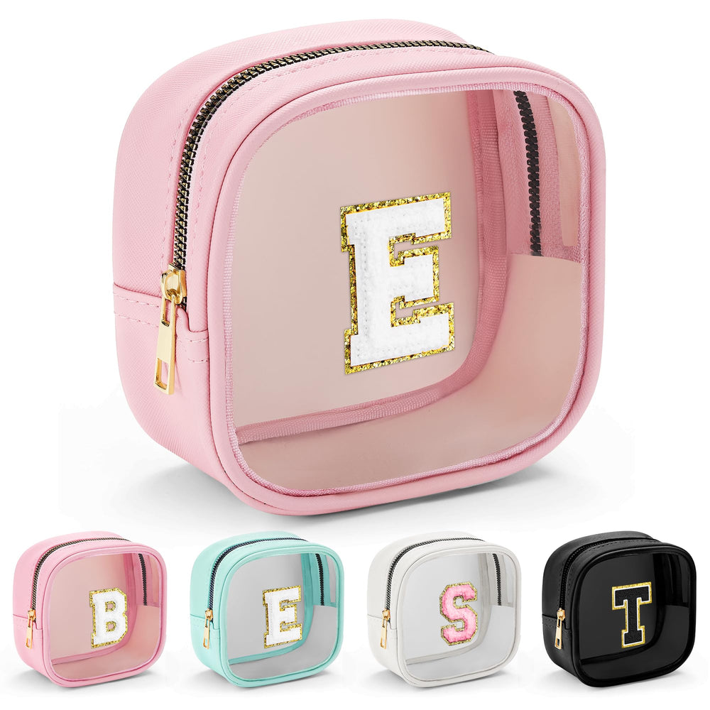 YOOLIFE Mini Makeup Bag clear exterior helps you spot cosmetics quickly while traveling.