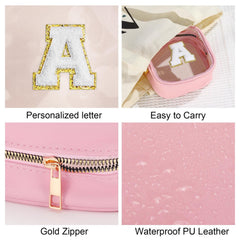 YOOLIFE Mini Makeup Bag compact dimensions fit purses and clutches.