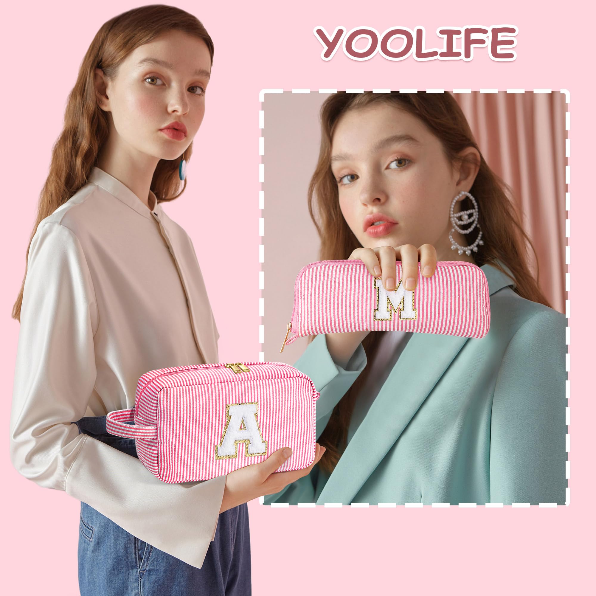 YOOLIFE travel-ready makeup bag offers padding to protect essentials.