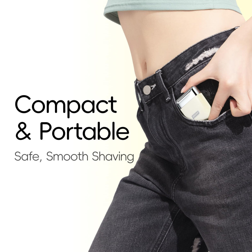 Yoose 8000 RPM motor close-up highlights a fast, smooth shave.