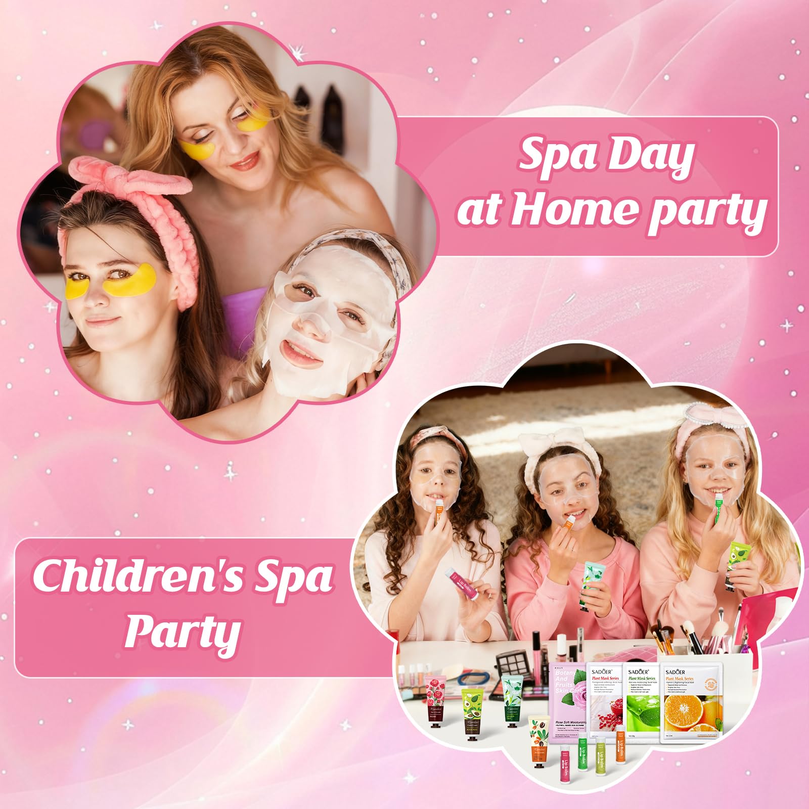Yopela facial masks assortment ready for a refreshing spa day at home