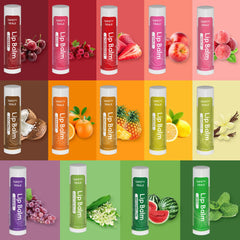 Yopela lip balm bulk 84-pack in view emphasizes bulk value and convenience