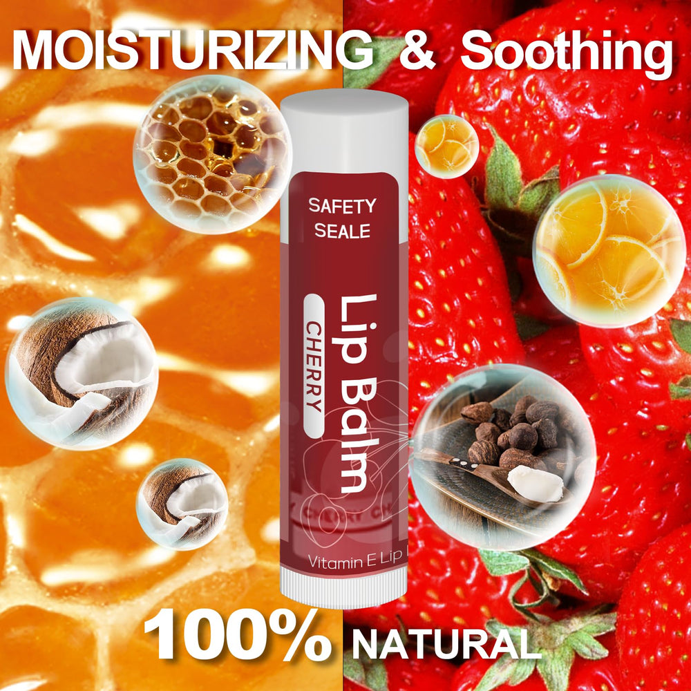 Yopela lip balm with beeswax and non-GMO formula