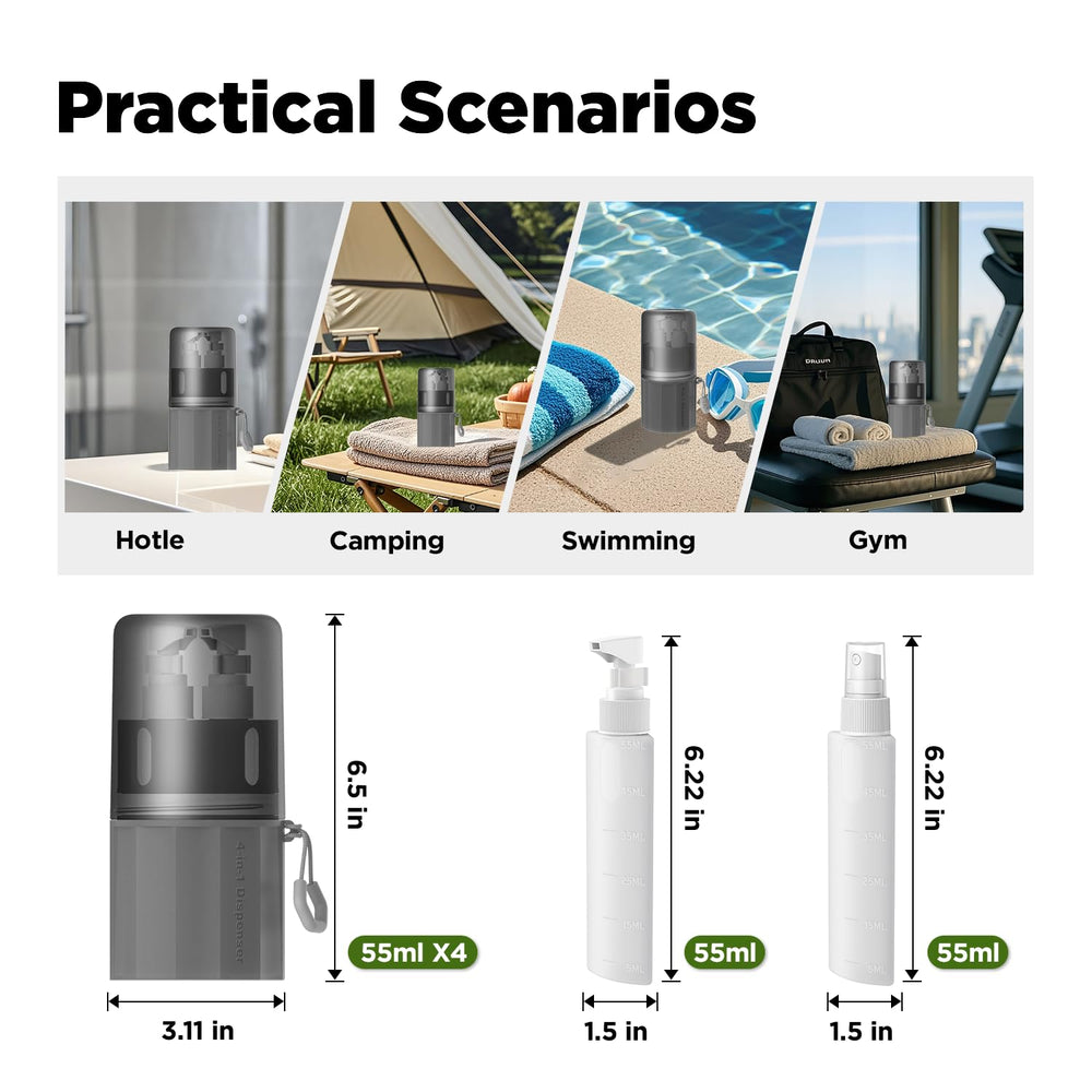 YOTIME TSA-approved set simplifies security with compact, compliant packaging.