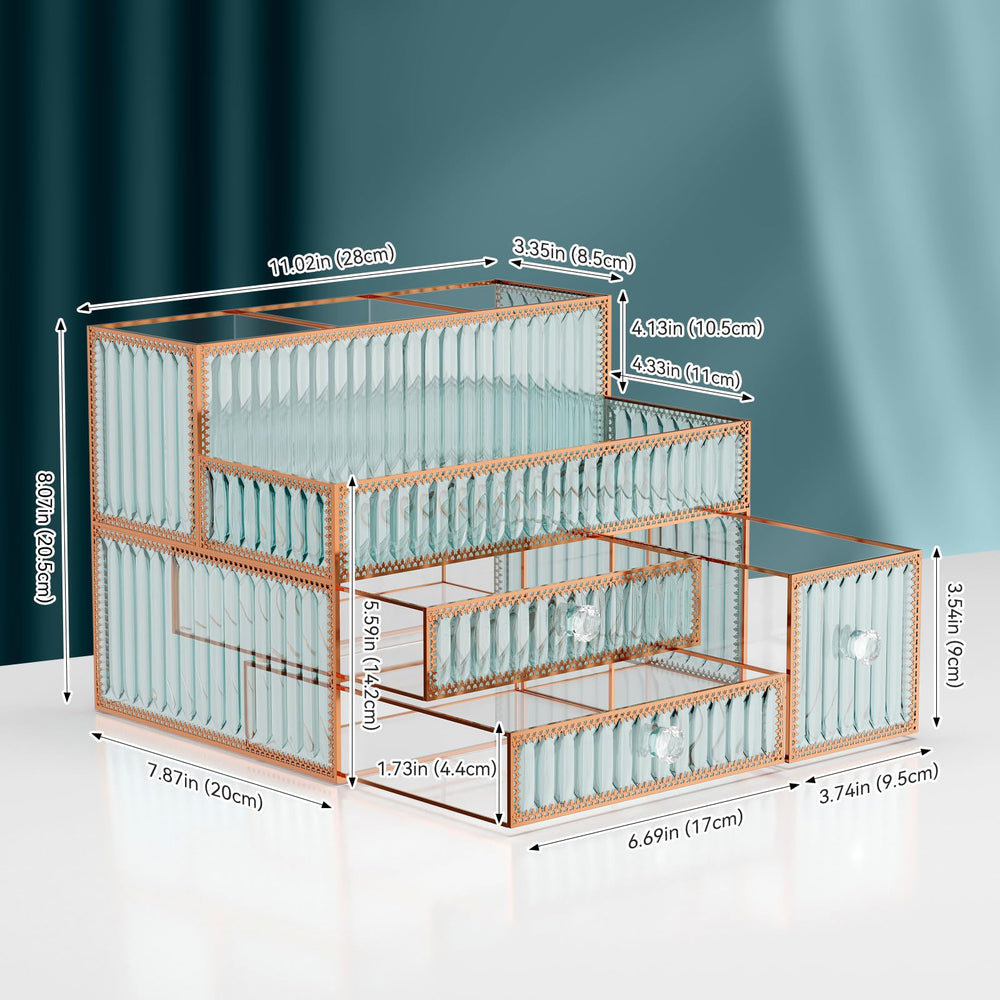 Youdepot cosmetic-display gift-ready on a shelf offers a stylish vanity gift option.
