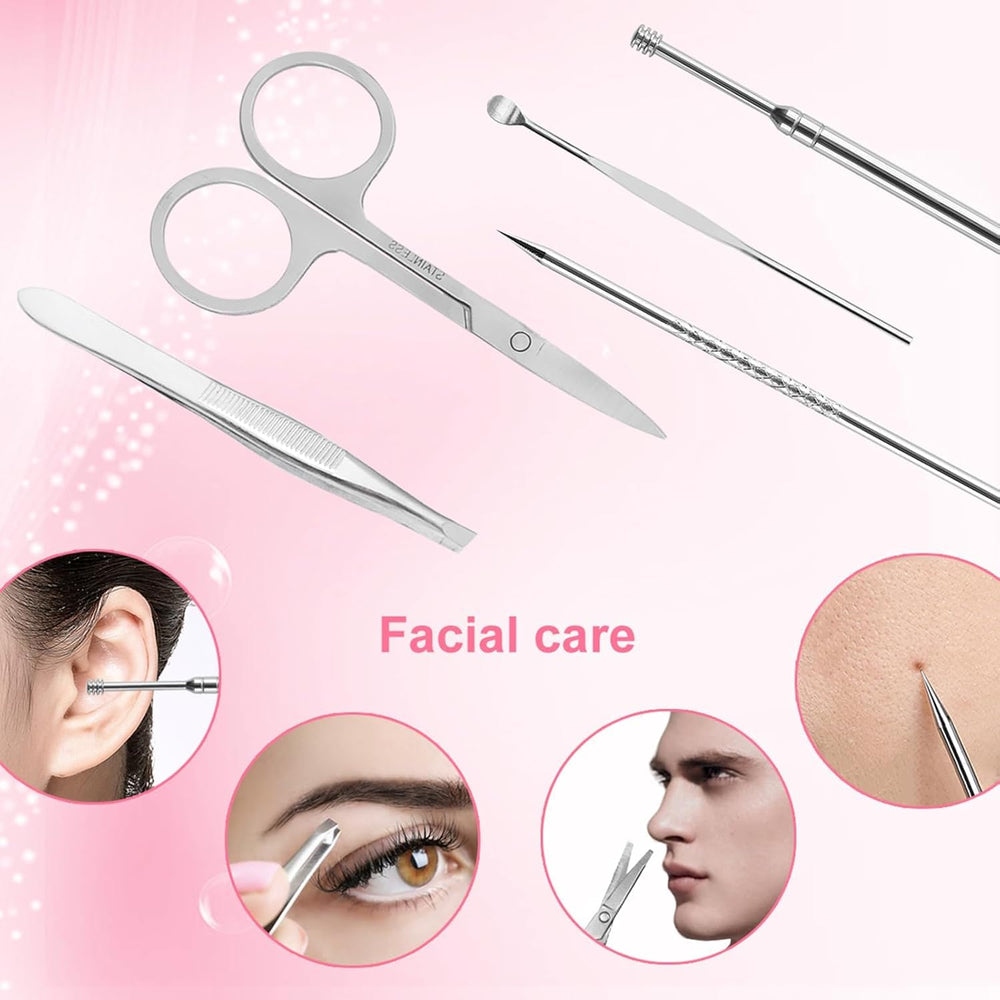 Yougai manicure file and cutters—ergonomic grip for comfortable daily use.