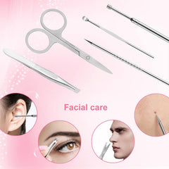 Yougai manicure file and cutters—ergonomic grip for comfortable daily use.