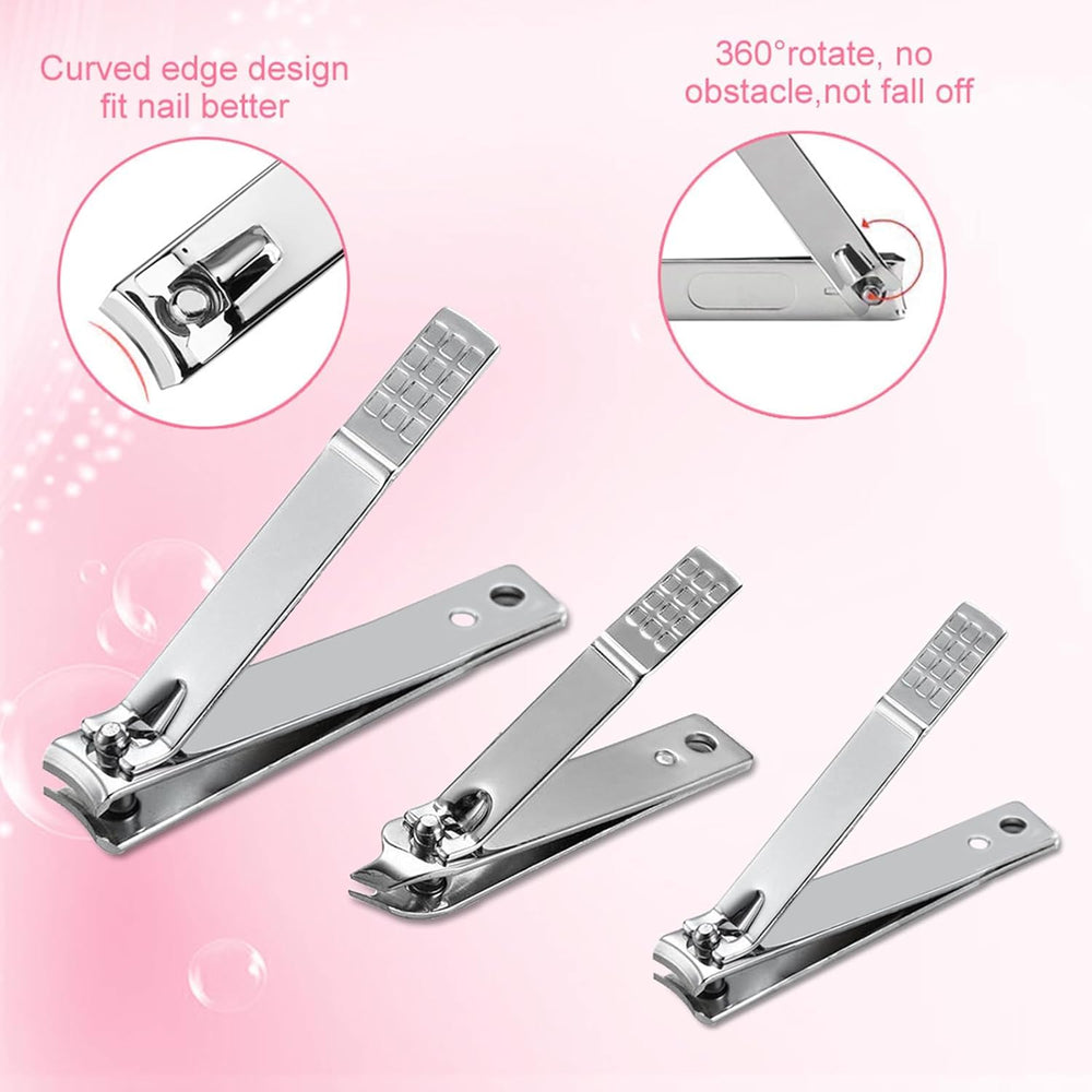 Yougai nail care kit organized—portable case keeps tools neatly in reach.