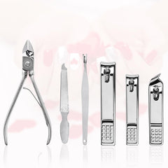 Yougai pedicure tools closeup—professional stainless steel quality for smooth foot care.
