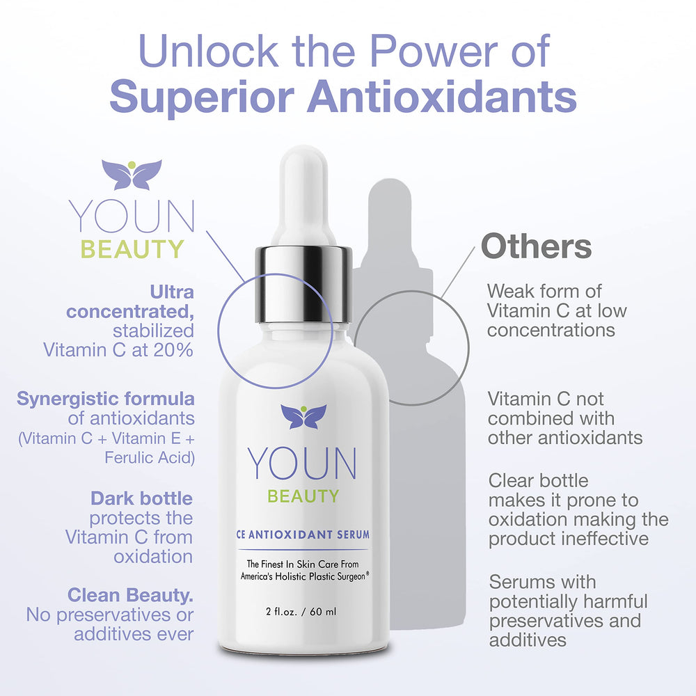YOUN Beauty application routine on skin communicates a simple, spa-like ritual.