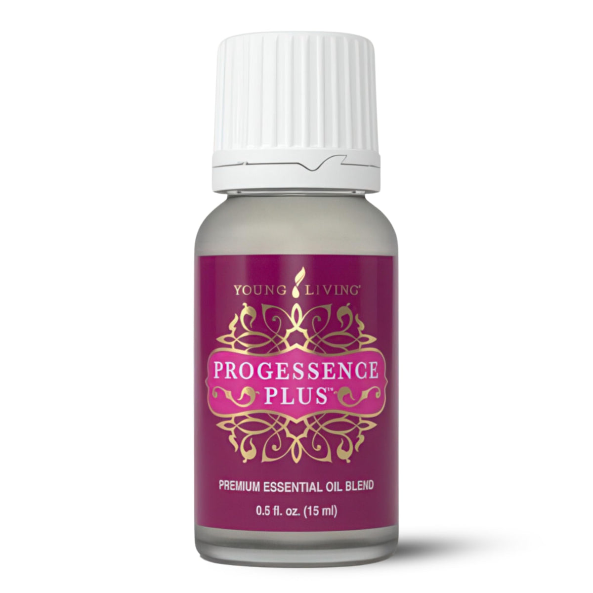 Young Living Progressence Serum bottle close-up for daily skincare.