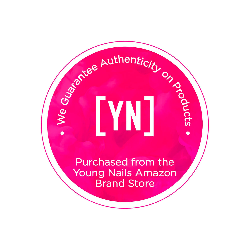 Young Nails powder design preview showing clean edges and smooth finish