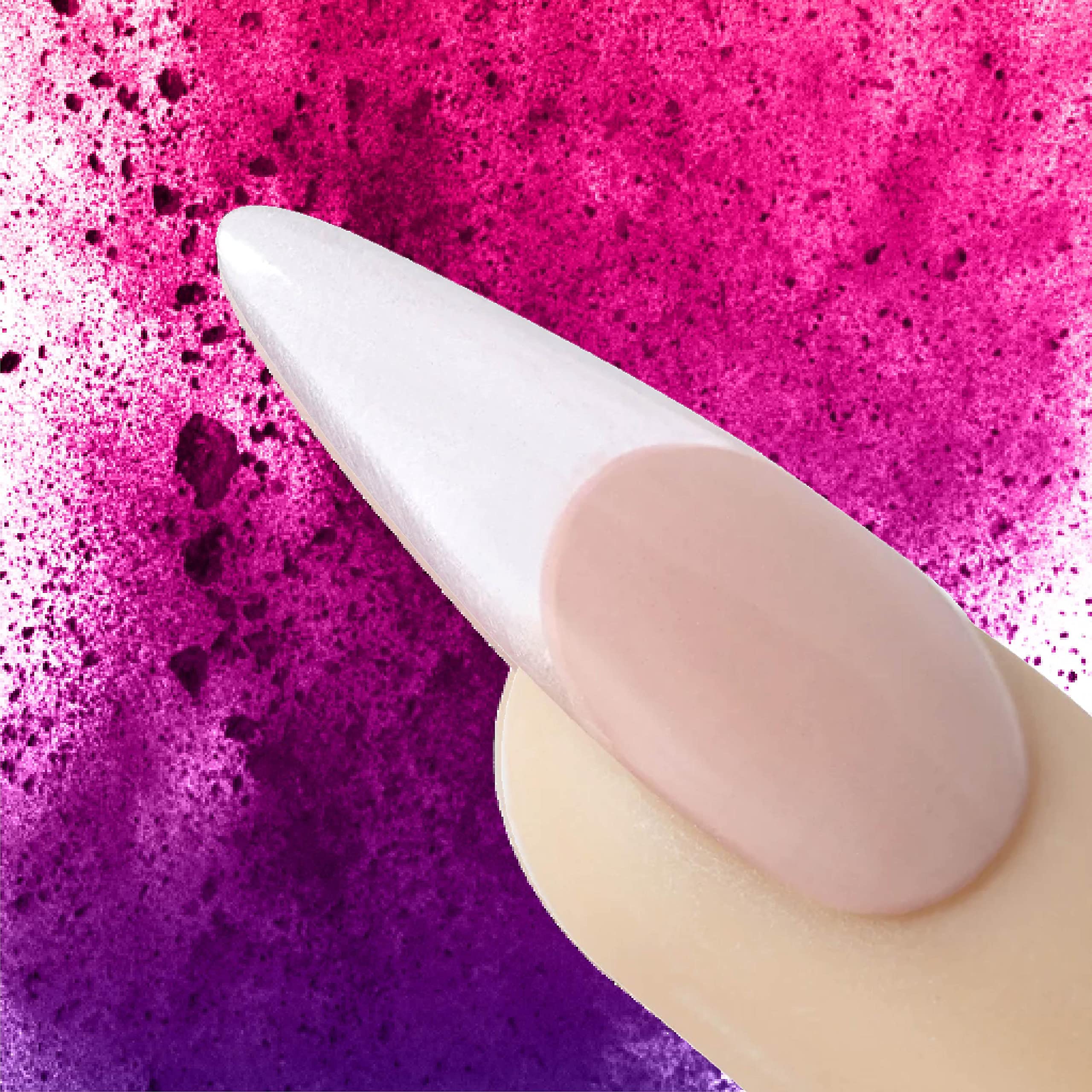 Young Nails Acrylic Core Powder nude swatch demonstrates versatile, subtle nail enhancement.