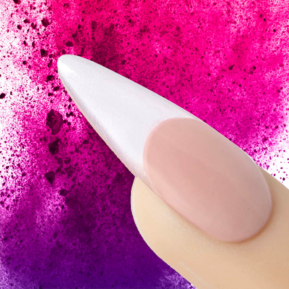 Young Nails Acrylic Core Powder nude swatch demonstrates versatile, subtle nail enhancement.