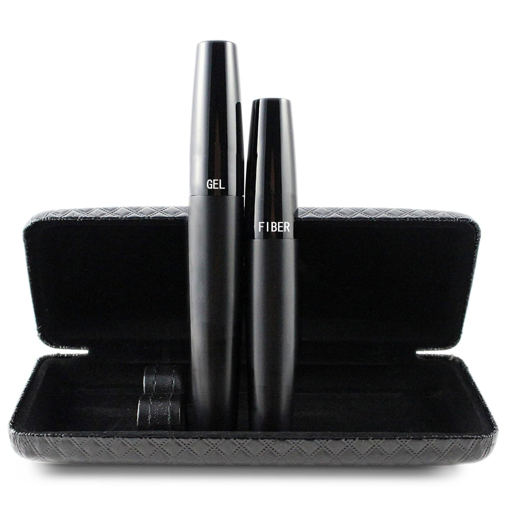 Youngfocus 3D Fiber Mascara tubes closeup showing dual tubes for length and volume