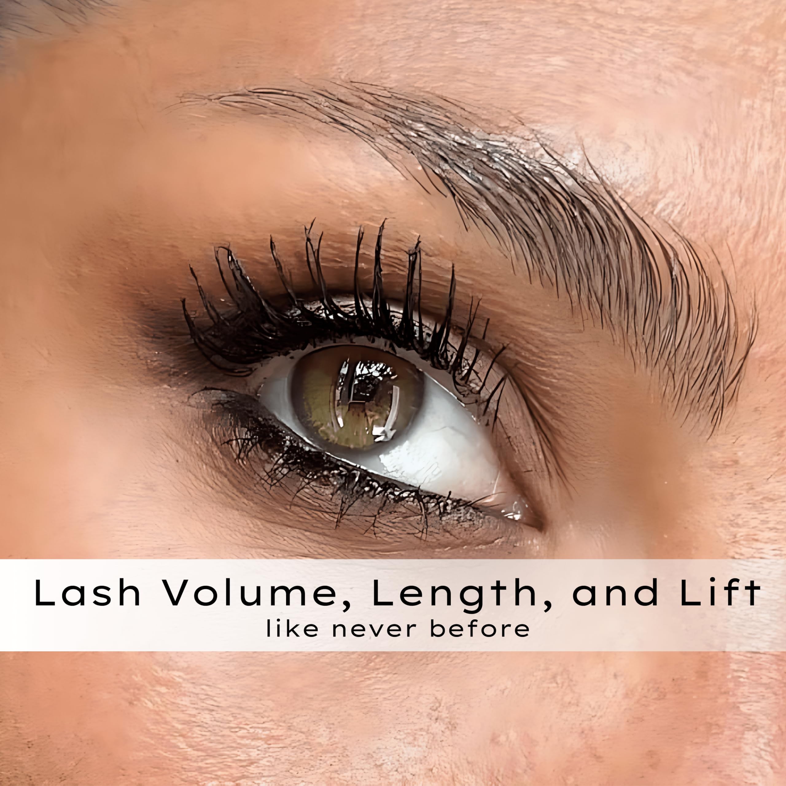 Younique Epic 4D waterproof test image demonstrating smudge resistance.