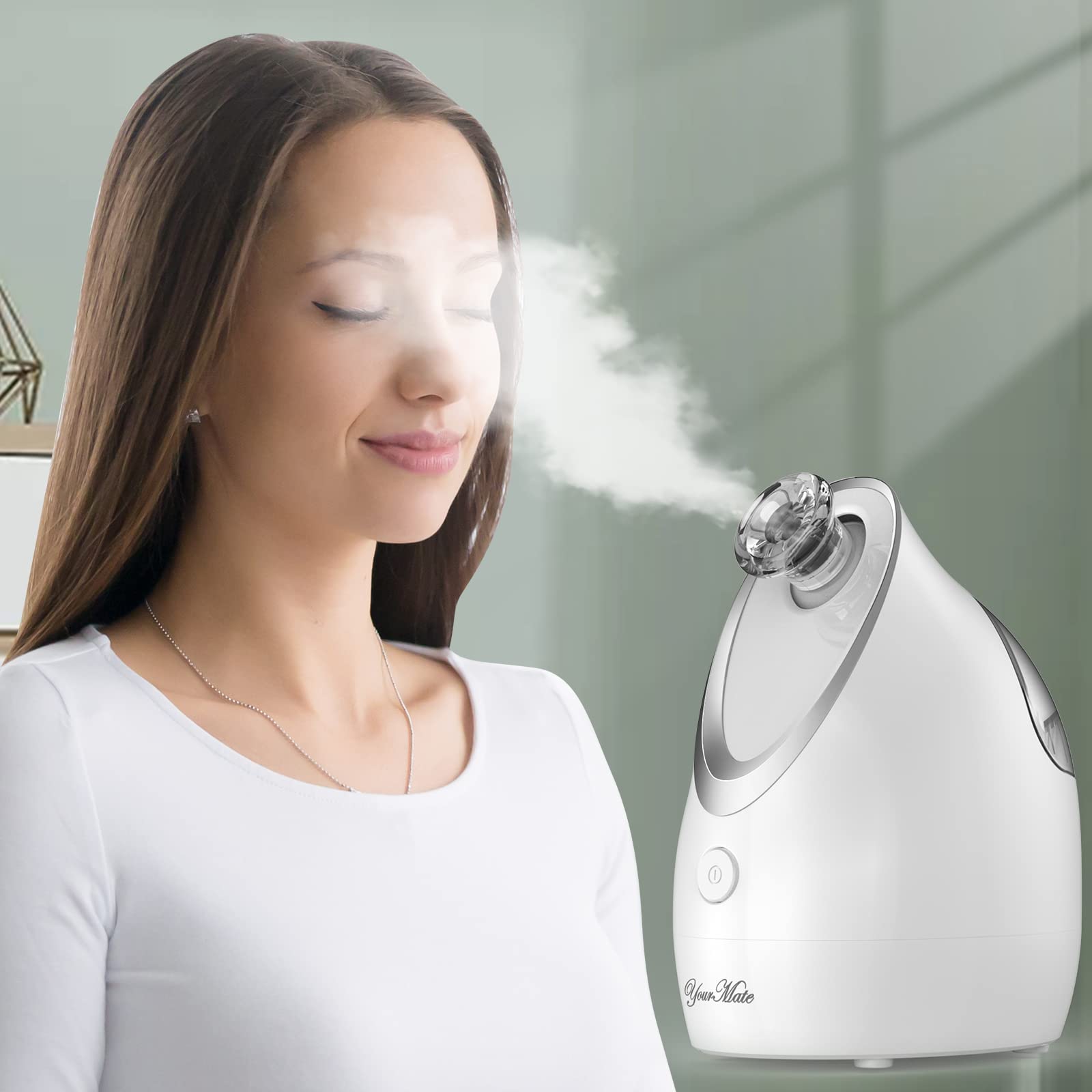 YourMate aromatherapy diffuser feature enables essential oil aromas during sessions