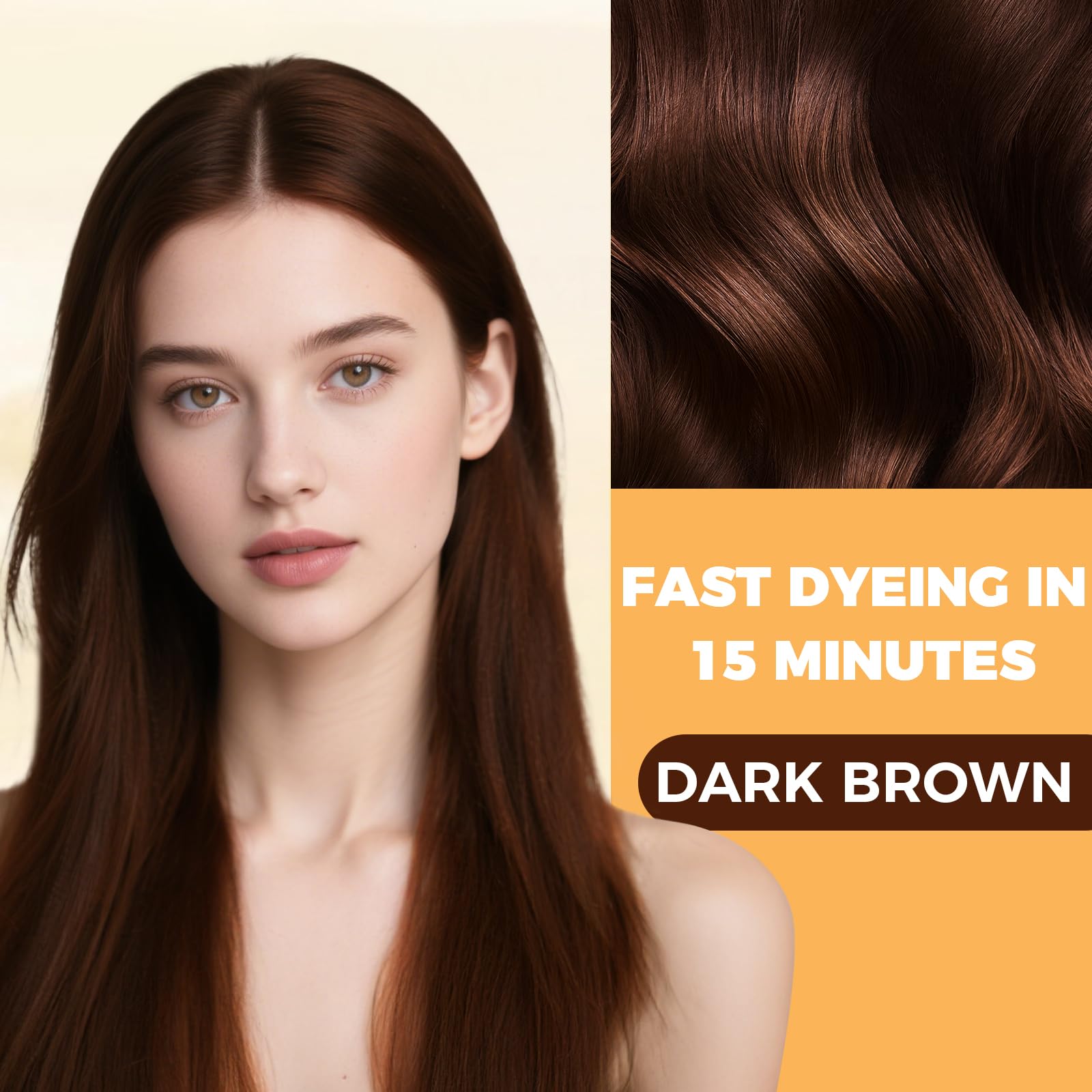 YOURTONE ginseng extract close-up emphasizing nourishment for shiny hair