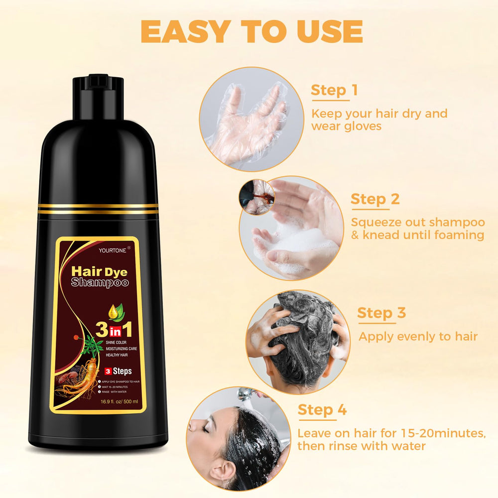 YOURTONE long-lasting color concept showing up to four weeks results