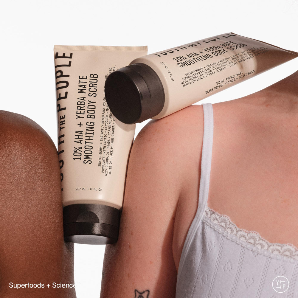 Youth To The People energy scrub fragrance energy-shift bottle highlights energizing scent