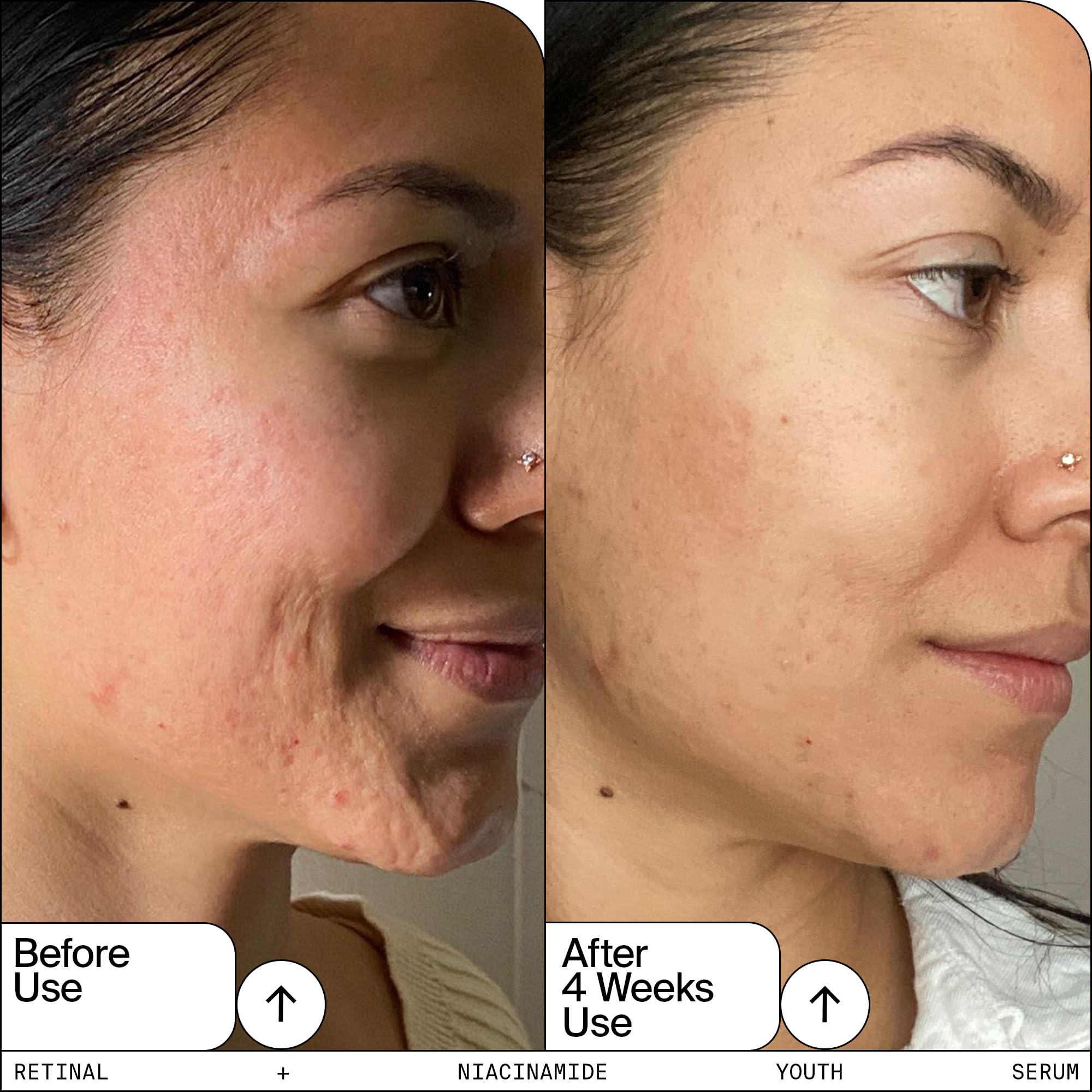 Youth To The People serum texture swatch shows creamy, fragrance-free finish