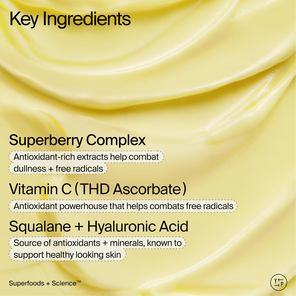 Youth To The People Superberry Dream Mask application on the face demonstrates nightly plumping and brightening potential.