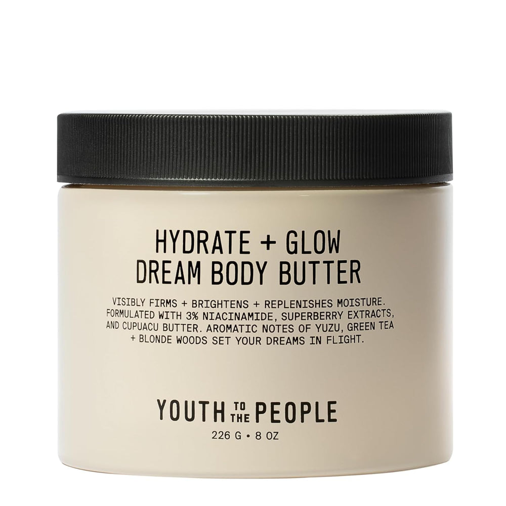 Youth To The People Superberry Hydrate + Glow bottle demonstrates radiant hydration for daily use