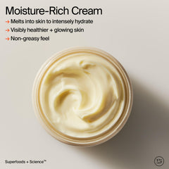 Youth To The People Superberry Hydrate + Glow texture swirl shows smooth, fast-absorbing moisture