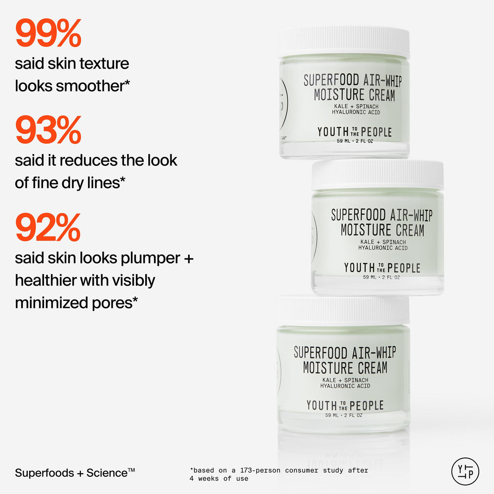 Youth To The People jar on damp skin illustrates layering with other products.