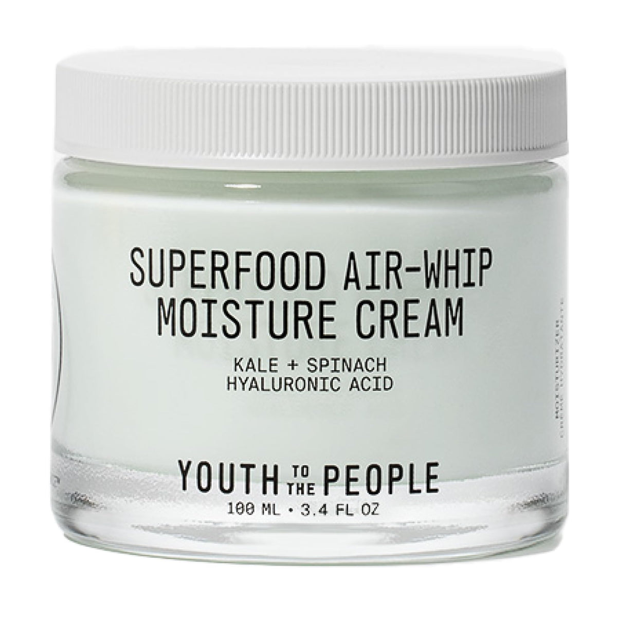 Youth To The People jar closeup shows whipped cream texture ideal for hydration