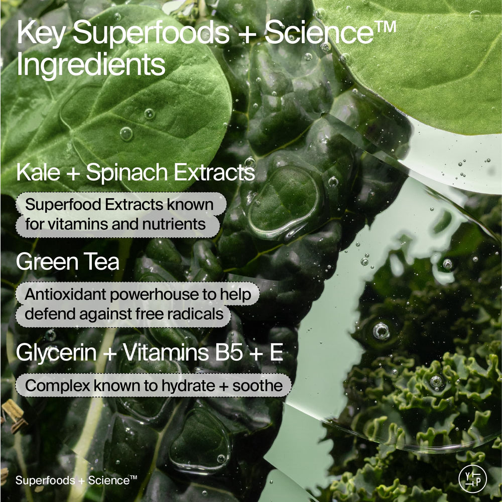 Youth To The People Superfood cleanser foams into a gentle lather.