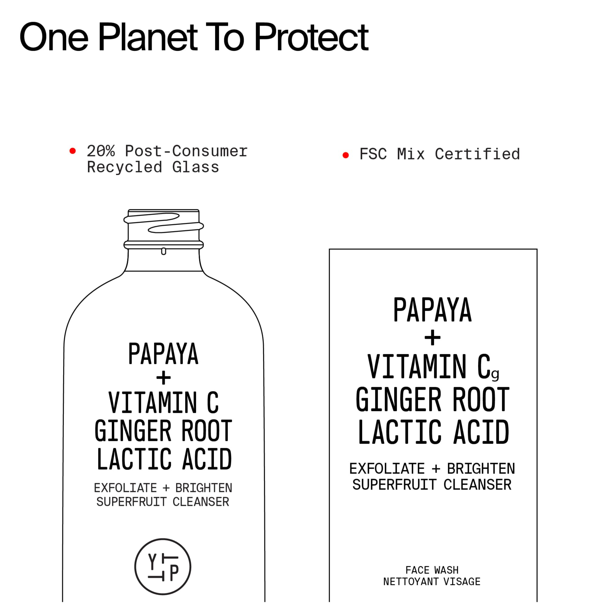 Youth To The People Superfruit Cleanser travel packaging, California-made vibe.