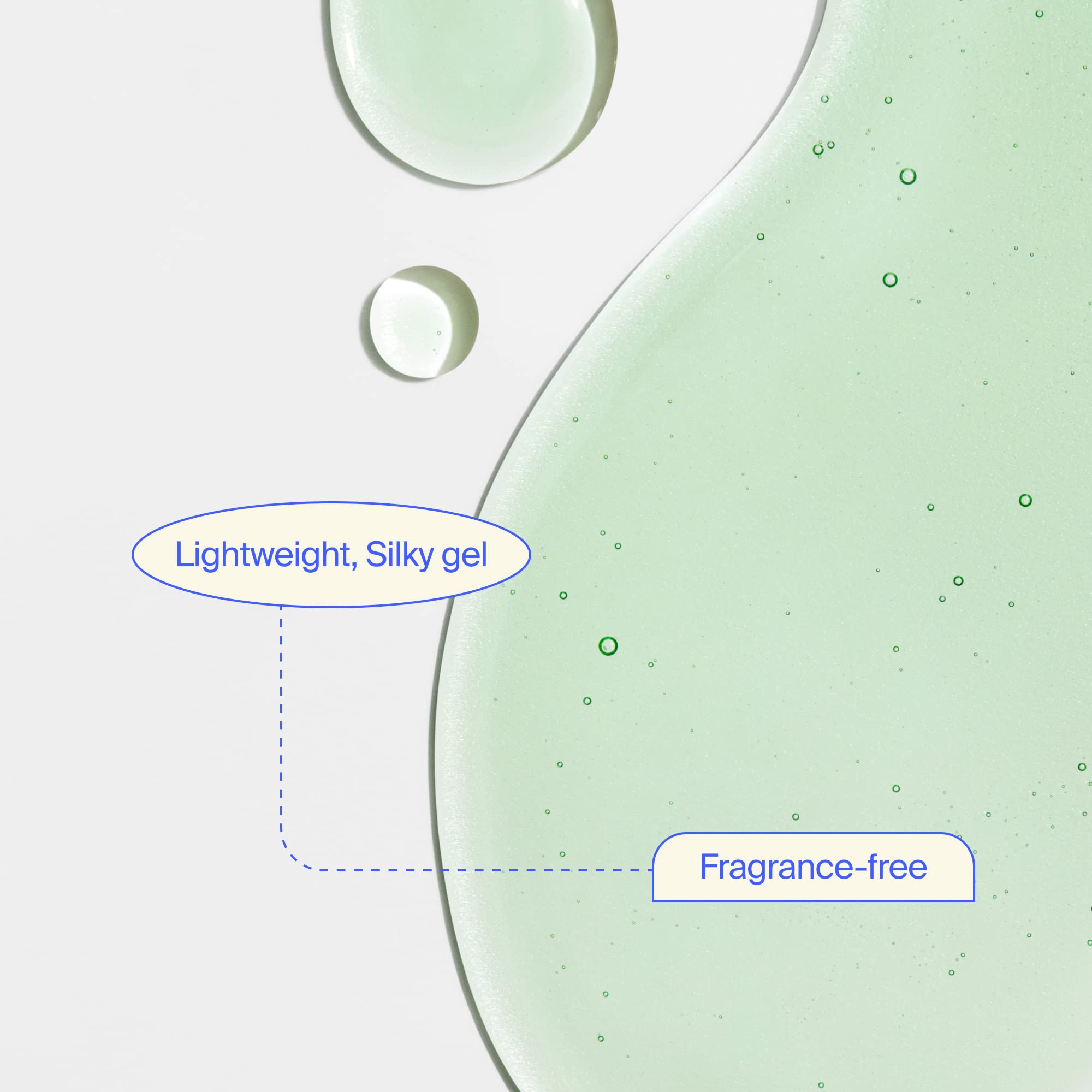 Texture close-up of Youth To The People serum highlighting lightweight hydration.