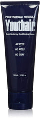Youthair Creme Lead-Free Pack3 bottle-front view illustrating dye-free color option.