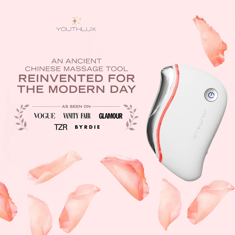 YOUTHLUX ProSculpt with vibration modes for customizable facial massage.