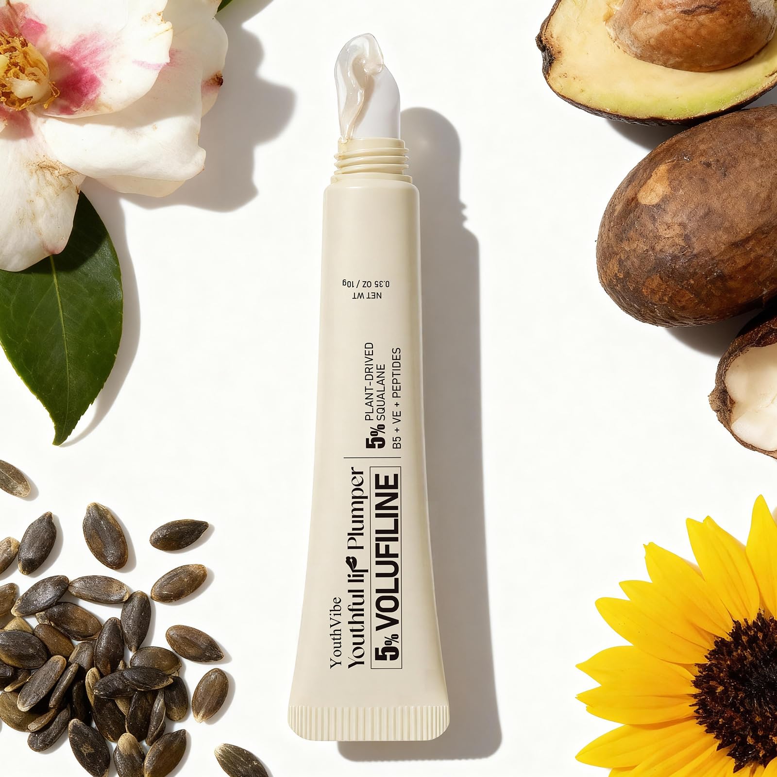 YouthVibe lip primer applied as a base under lipstick for even color spread