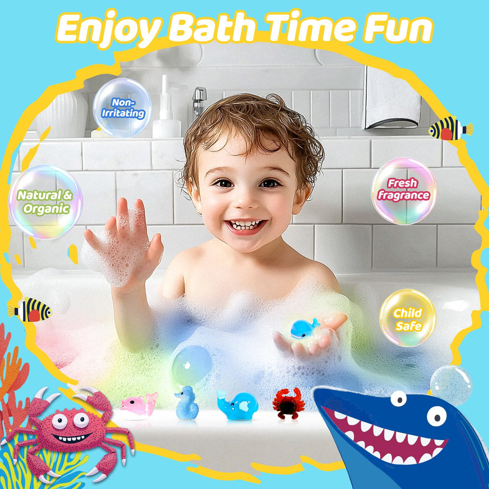 YoYokay bath bombs reveal surprise toys during unboxing moments