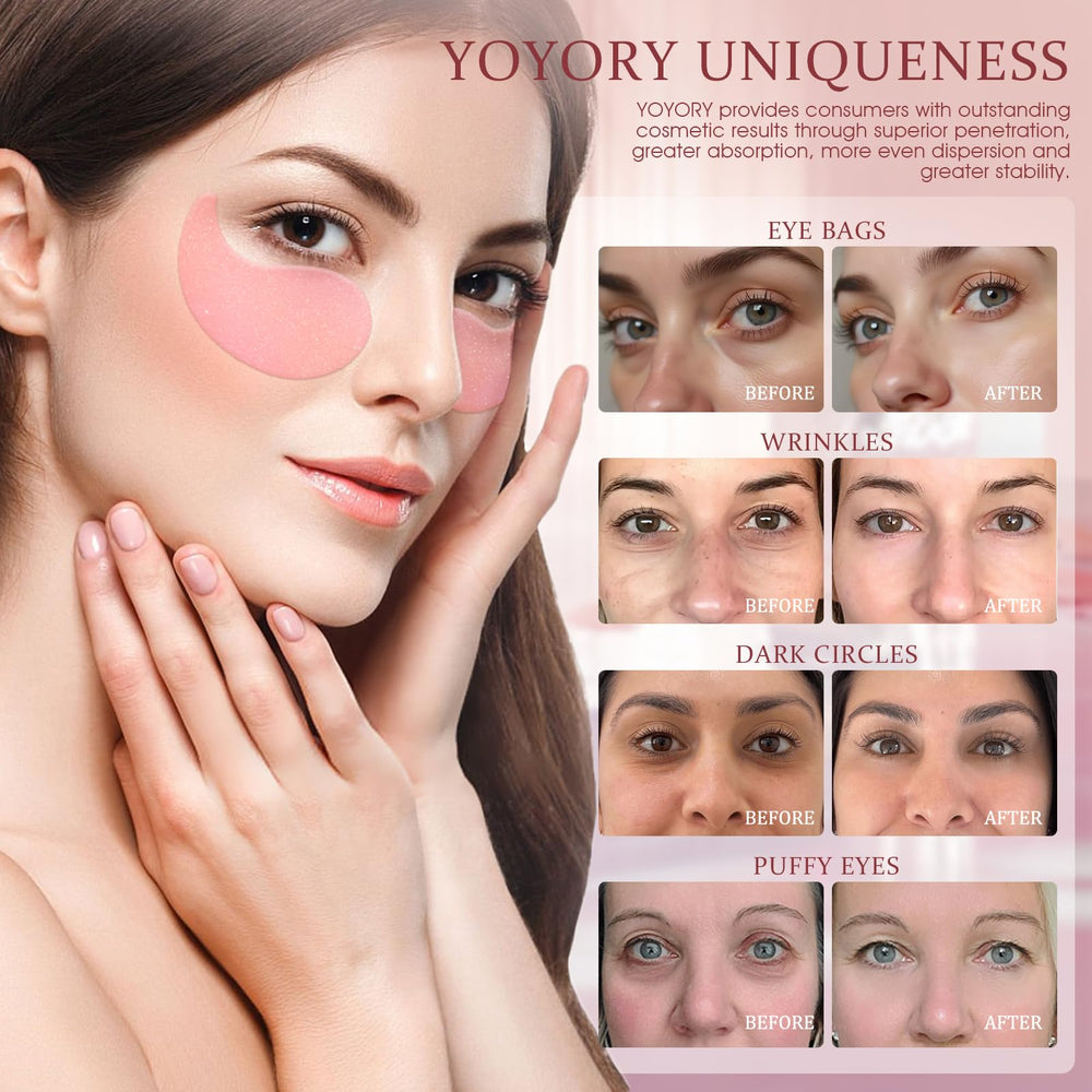 YOYORY collagen hyaluronic acid ingredients label highlights premium formula for skin firmness